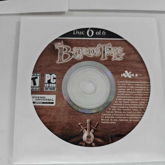 The Bard's Tale 2005 PC Game CD-Rom *MISSING A DISC* - Picture 5 of 8